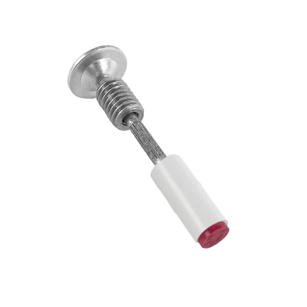 Пороховой дюбель 37мм с резьбой М8 с болтом